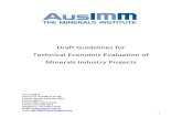 Guidelines Tech Economic Evaluation