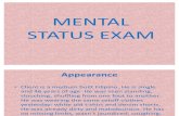 Mental Status Exam Pp