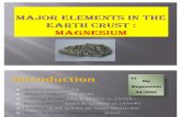 Major Elements in the Earth Crust Slide