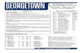 Providence @ Georgetown Game Notes