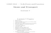 LSM3261_Lecture 3 --- Stems and Transport