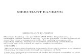 I. Banking-Merchant Banking