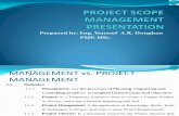 Project Scope Management Presentation 27-07-2010