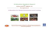 Situation Analysis Education Bangladesh
