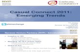 Emerging Trends in Gaming CCS 2011