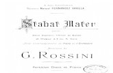 Score- Stabat Mater de Rossini