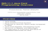 563.11.1 Java Card Programming