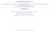 A Journal About Journal Writin Asa Qualitaitve Research Technique