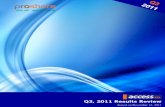 Proshare Analyst Snapshot on Access Bank Plc Q3 2011
