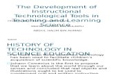 History of Instructional Tecnology