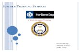 Summer Training Seminar_knorr Bremse Faridabad