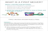 7. First Mover