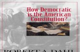 Dahl, Robert - How Democrati is the American Constitution