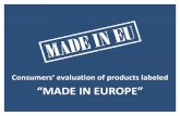Cb Made in Europe Label