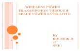 Wireless Power Transmission Through Space Power Satellites