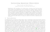 Bob Coecke and Ross Duncan- Interacting Quantum Observables