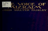 John Walter Paisley--Voice of Mizraim (1907)