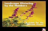 Arizona; Landscape Watering by the Numbers: A Guide for the Arizona Desert
