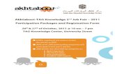 Akhtaboot - TAG Knowledge Job Fair - 2011