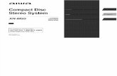 Aiwa XR-MS5 Verticle CD Executive Micro System Manual