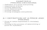 Pricing, Placing and Promotion-bus 5011