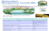 Maryland; Rainscapes for Montgomery County