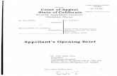 TAITZ v DUNN (APPEAL - CA 4th APPELLATE DISTRICT) - Appellant's Opening Brief.