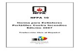 10. NFPA 10 (2007) Ex Tint Ores Port a Tiles Contra Incendios