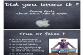 Funny Facts Steve Jobs 2