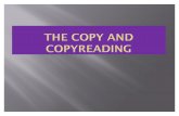 The Copy and Copy Reading