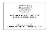 Year 9 Subject 2011~Course Selection Booklet