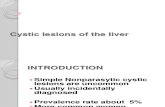 61G-Cystic Lesions of the Liver