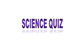 Science Quiz With 8 Rounds