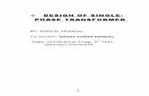 Transformer Design Report