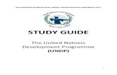 UNDP Study Guide