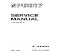 Canon NP6317 Service Manual