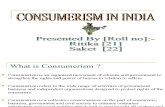64071027 Consumerism in India PPT