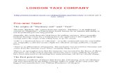 LONDON TAXICABS