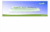 OPT for RAFT - Touro College of Pharmacy - 28 Oct 2011