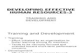 Developing Effective Human Resources-3