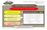 HSE Management Manual Overview