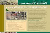 Cultivating Community Gardens: The Role of Local Government in Creating Healthy, Livable Neighborhoods