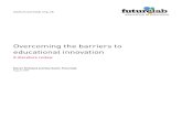Overcoming Barriers_to_Innovation_review - Kirklans and Sutch 2009