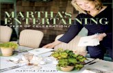 Martha's Entertaining by Martha Stewart - Excerpt