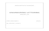 Engineering Lettering Research)