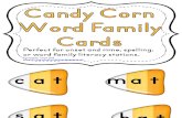 Candy Corn Spelling