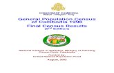 Cambodia Census Result 98