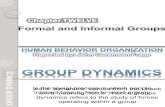Chapter12.Formal & Informal Organization