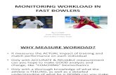 Workload Monitoring Fast Bowl NOTES