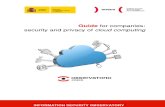 Guide for companies on cloud computing: security and privacy implications
